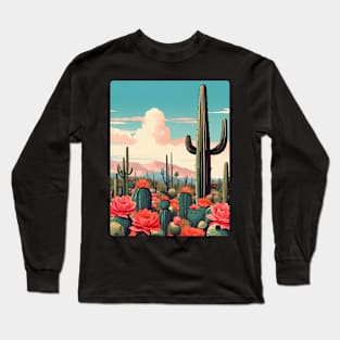 Desert Cacti Long Sleeve T-Shirt